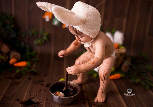 Infantil de Ensaio Páscoa Emanuel