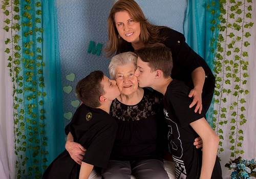 Família de Dia das Mães Marinês 