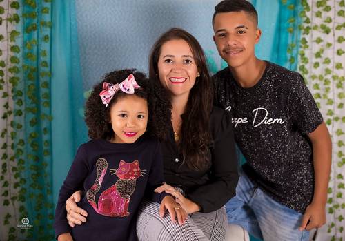 Família de Dia das Mães Glenda