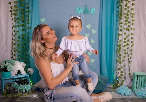 Família de Dia das Mães Ani 