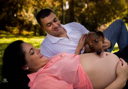 Gestante de Ensaio Gestante Kaliandra