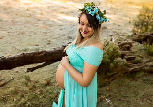 Gestante de Ensaio Gestante Schaiane