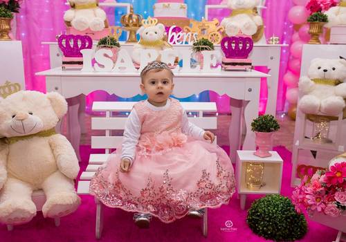 Aniversário Infantil de Aniversário 01 ano Isabele 