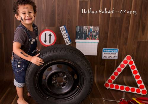 Infantil de Nathan Gabriel - 03 anos