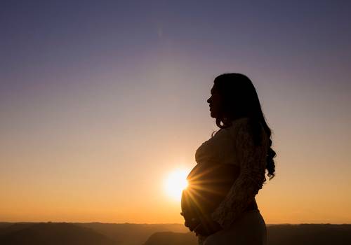 Gestante de Ensaio Gestante Siliane