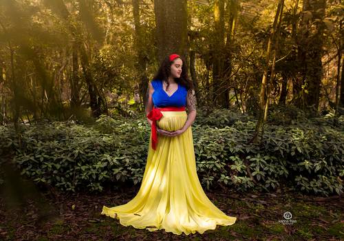 Gestante de Ensaio Gestante Ariane