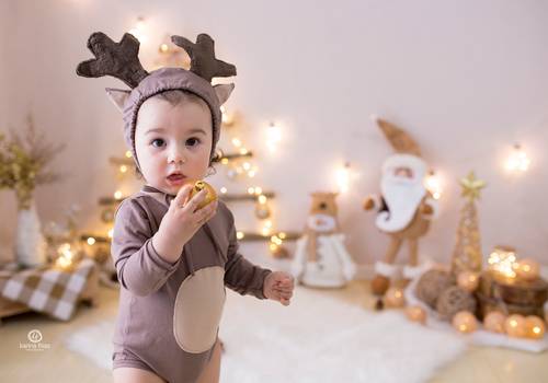 Infantil de Ensaio Natal Laura Gabriely