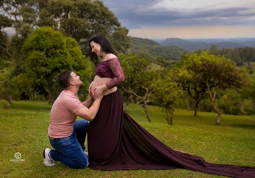 Gestante de Ensaio Gestante Livia