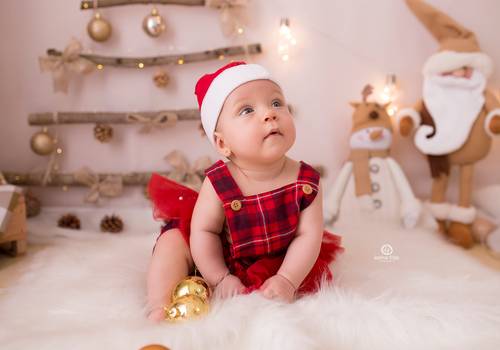 Infantil de Ensaio Natal Livia