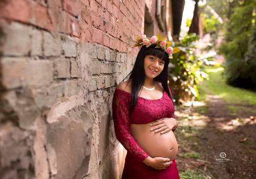 Gestante de Ensaio Gestante Danielly