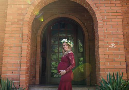 Gestante de Ensaio Gestante Catia