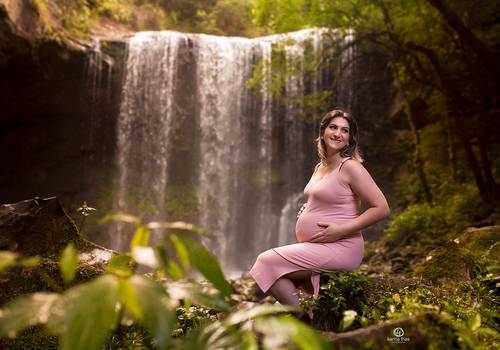 Gestante de Ensaio Gestante Dinara