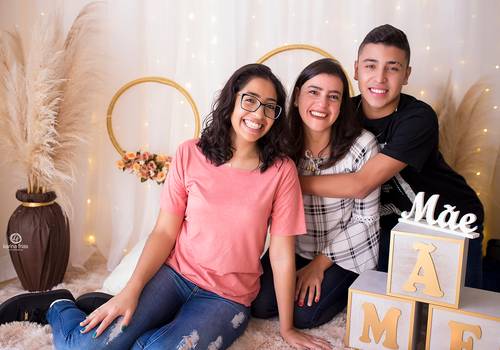 Família de Dia das Mães da Adri 