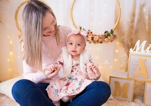 Família de Gizele e Luiza - Dia das Mães