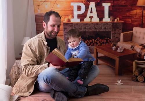 Infantil de Martina - 09 meses - Dia dos Pais