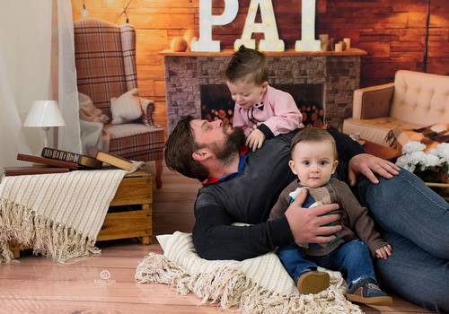 Infantil de Inácio, Joaquim e Hiago - Dia dos Pais