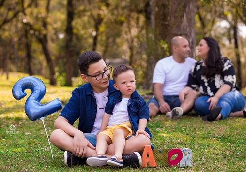 Família de Ensaio Família do Felipe