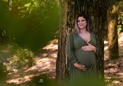 Gestante de Ensaio Gestante Dara