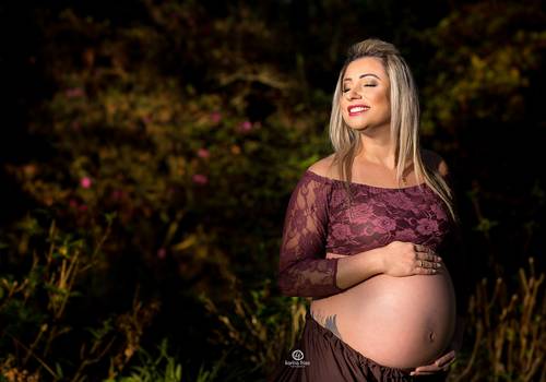 Gestante de Ensaio Gestante Liliane