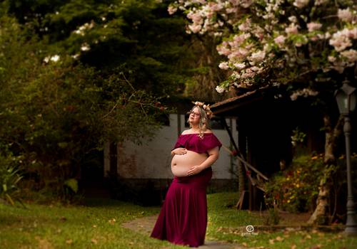 Gestante de Ensaio Gestante Daiana 