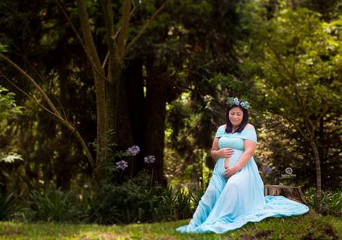 Gestante de Ensaio Gestante Luciana