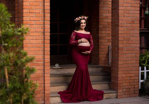 Gestante de Ensaio Gestante Janice