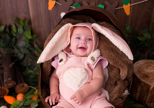 ACOMPANHAMENTO MENSAL de Heloísa - 04meses - Páscoa 2021