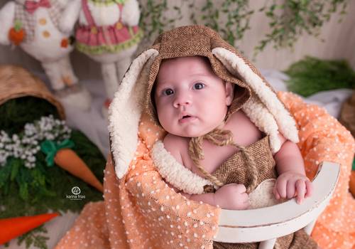 ACOMPANHAMENTO MENSAL de Thiago - 03 meses - Páscoa 2021