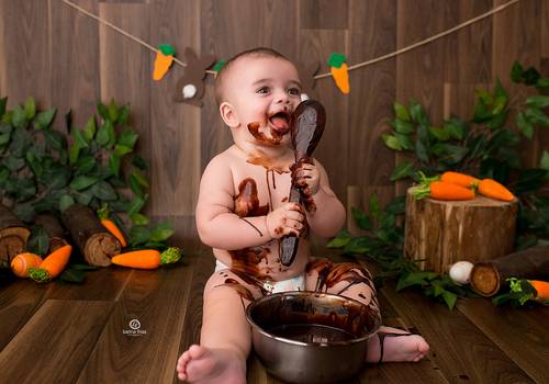 ACOMPANHAMENTO MENSAL de Ravi - 08 meses - Páscoa 2021