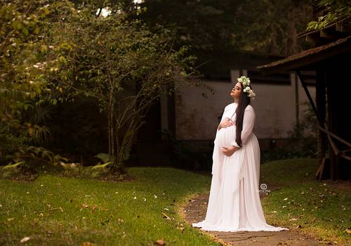 Gestante de Ensaio Gestante Emily