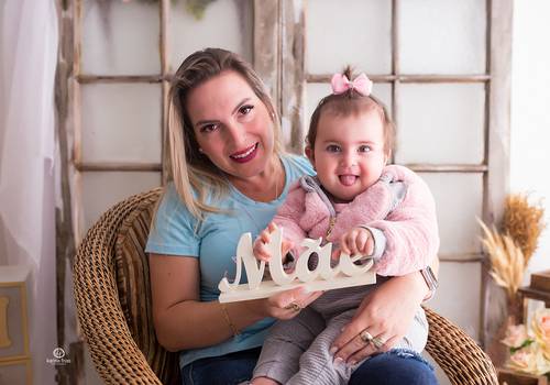 ACOMPANHAMENTO MENSAL de Manu - 11 meses - Dia das Mães 2021