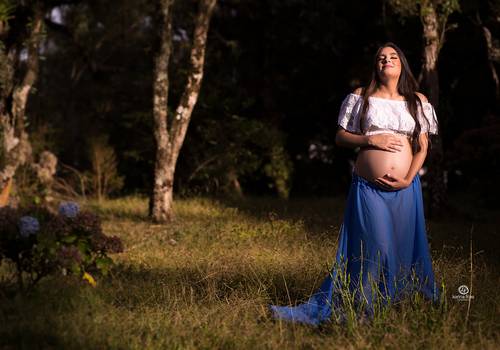 Gestante de Ensaio Gestante Flavia 