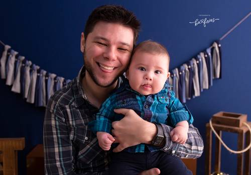 ACOMPANHAMENTO MENSAL de Noah - 06 meses - Dia dos Pais 2021