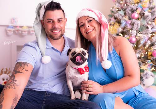 NATAL 2021 de Viviane, Nicolas e Tasha