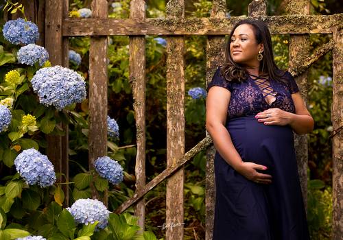 Gestante de Ensaio Gestante Eliane