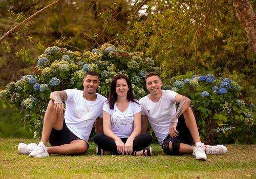Família de Claudia, Jair e João