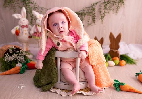 Páscoa 2022 de Eloah - 04 meses
