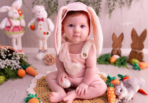 Páscoa 2022 de Laura - 08 meses