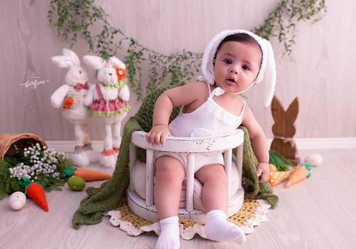 Páscoa 2022 de Heitor - 06 meses