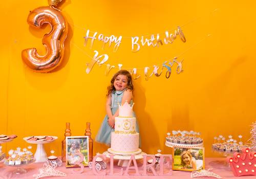 Celebrations of Clare's turned 3