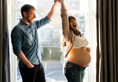 Family & Maternity Session of Maternity session Ingrid & Nick Dublin