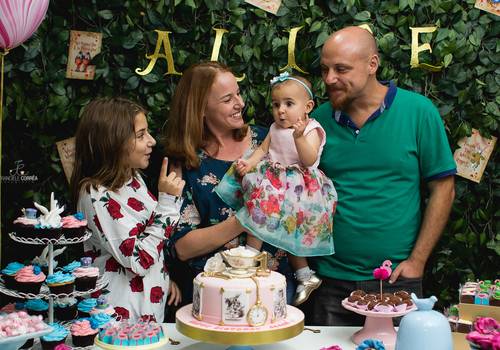Aniversário Infantil de 1 aninho Alice