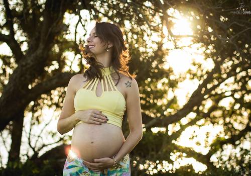 Gestante de Sessão gestante em Florianópolis | Fran e José à espera de Vicente