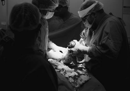 Parto de O nascimento da Milena