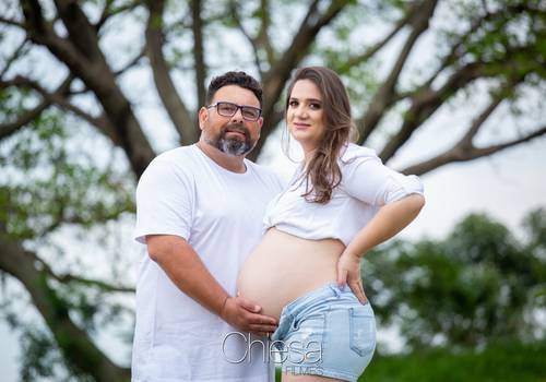 Gestante de Ariele e Ronaldo - Ensaio Gestante