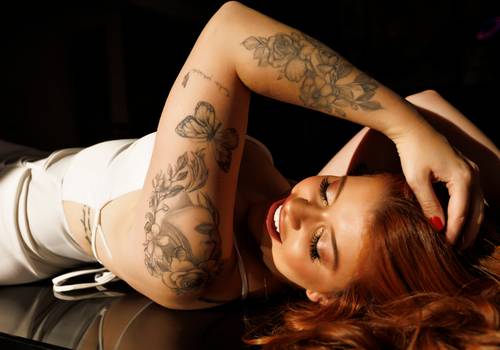 Ensaio Sensual de Ensaio Bianca Shorne