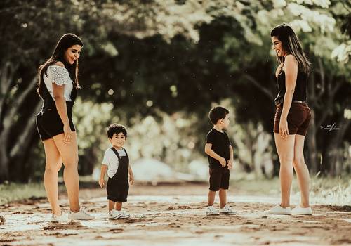 Ensaios de Mães e Filhos!