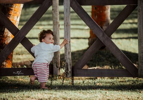 Infantil  de O primeiro Aninho de Keven - Ensaio!