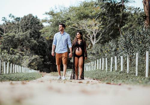 Gestante de A ansiedade pela chegada de Luísa!