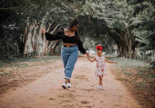 Ensaios de Mãe e Filha